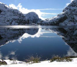 winter lake pictures